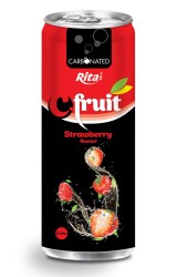 carbonated strawberry juice